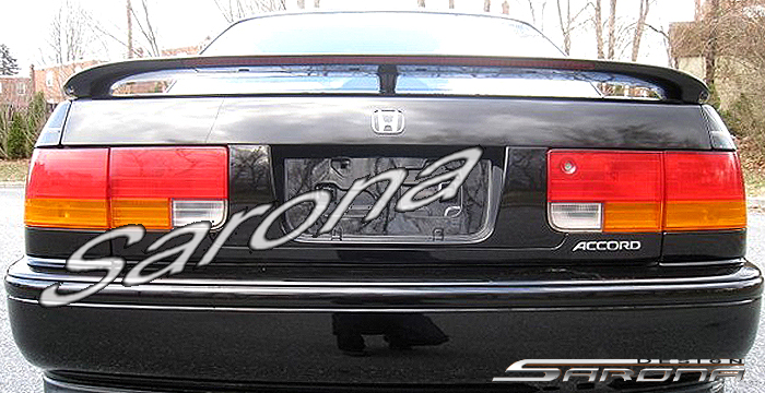 Custom Honda Accord Trunk Wing  Sedan (1990 - 1993) - $185.00 (Manufacturer Sarona, Part #HD-050-TW)